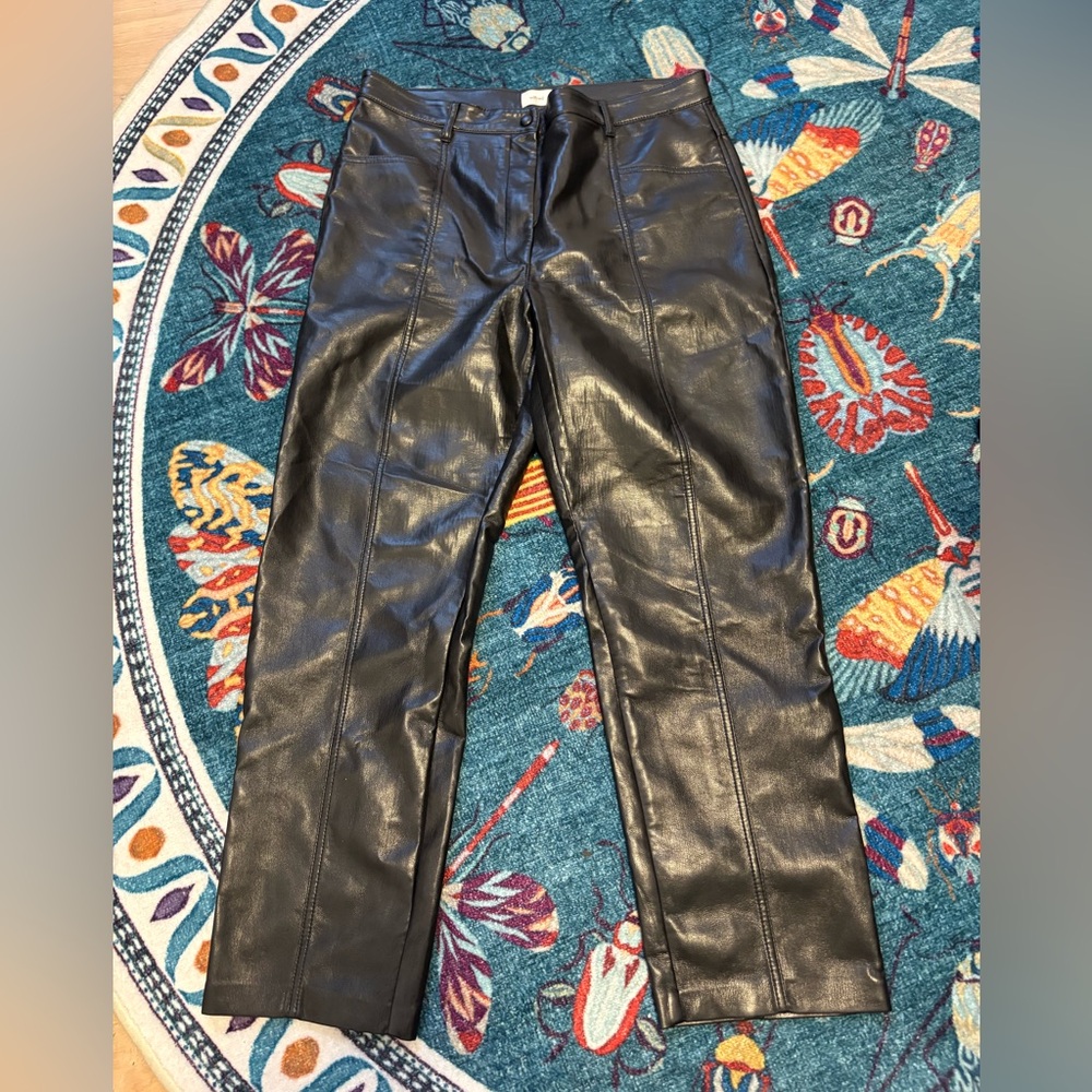Wilfred Black UnReal Leather Pants